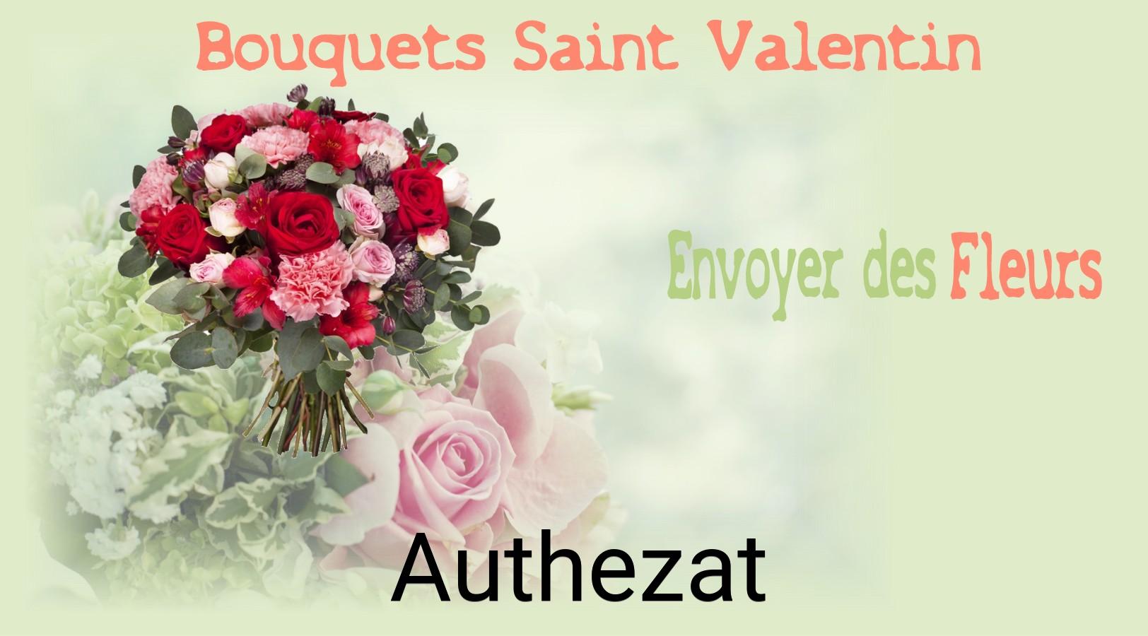 Roses de Saint-Valentin livrées à Authezat